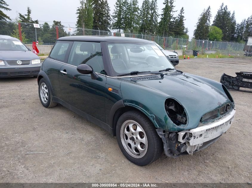 2002 Mini Cooper VIN: WMWRC33462TC37091 Lot: 39505954