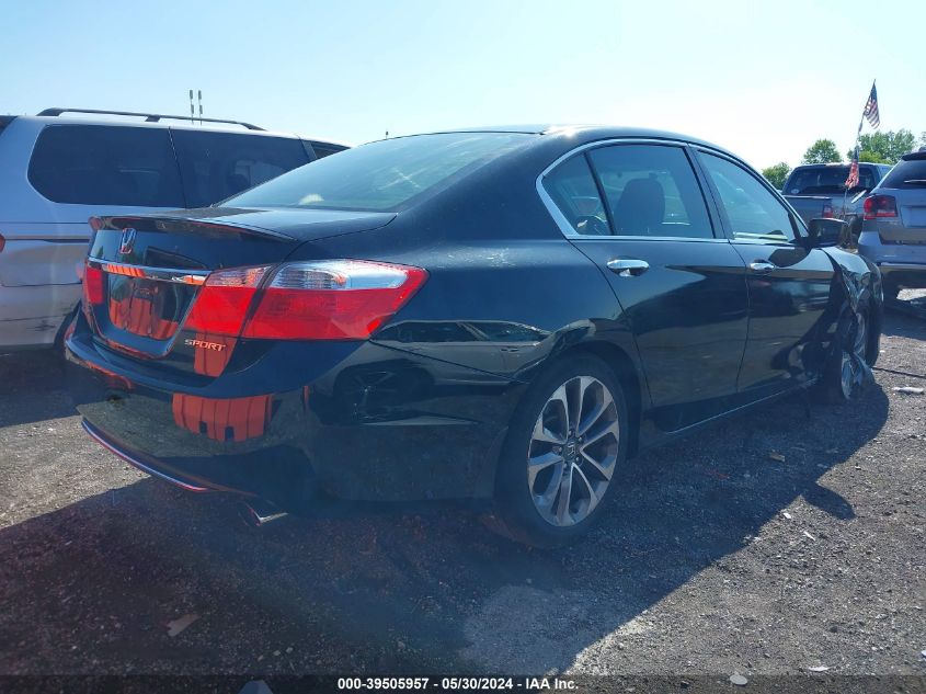 2014 Honda Accord Sport VIN: 1HGCR2F53EA118578 Lot: 39505957