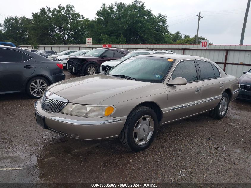 1999 Lincoln Continental VIN: 1LNHM97V5XY682281 Lot: 39505969