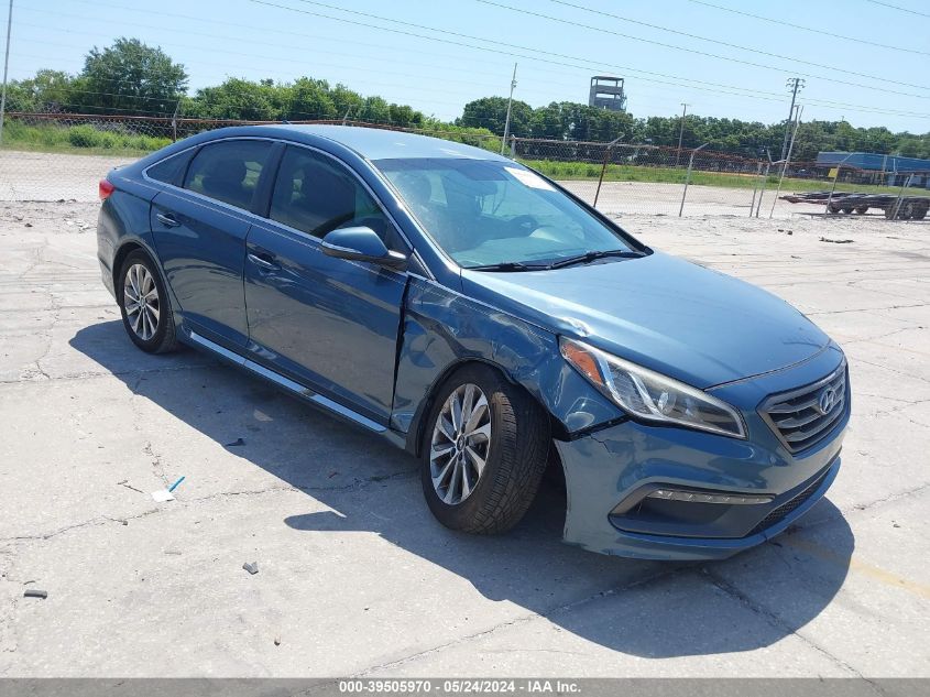 2016 Hyundai Sonata Sport VIN: 5NPE34AF5GH379176 Lot: 39505970