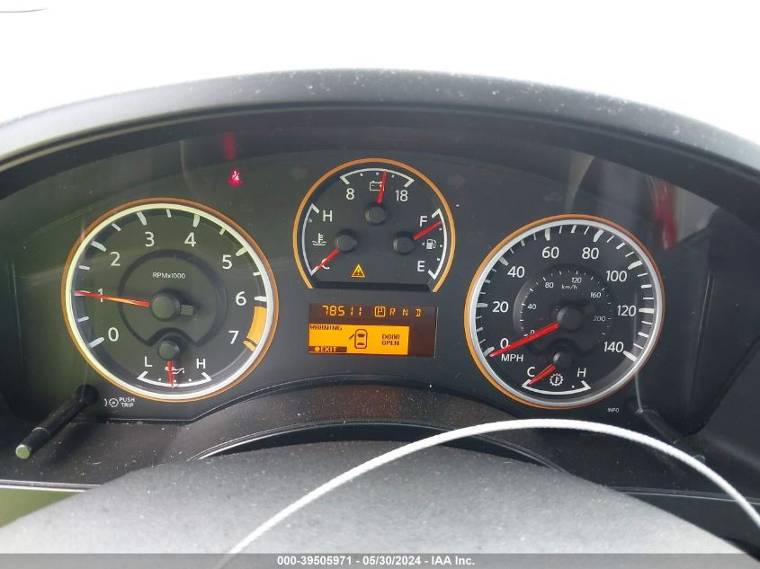 2011 Nissan Titan Sv VIN: 1N6BA0ED3BN312057 Lot: 39505971