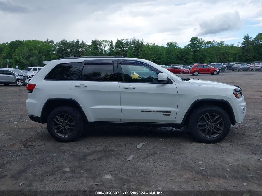 2016 Jeep Grand Cherokee 75Th Anniversary VIN: 1C4RJFAG6GC399640 Lot: 39505973