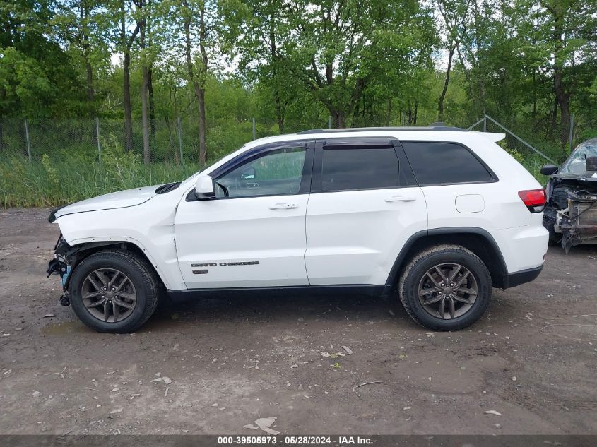 2016 Jeep Grand Cherokee 75Th Anniversary VIN: 1C4RJFAG6GC399640 Lot: 39505973