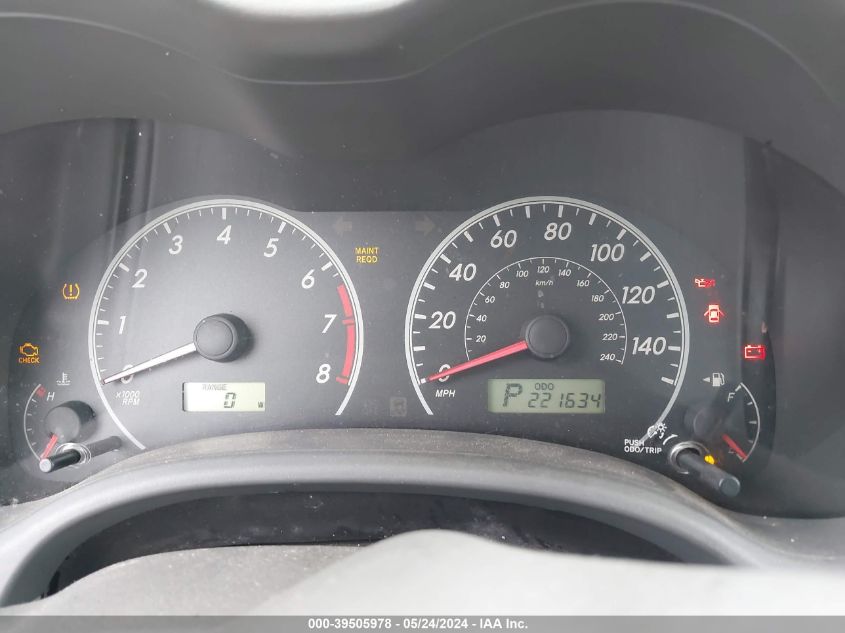 2009 Toyota Corolla Le VIN: JTDBL40E69J043896 Lot: 39505978