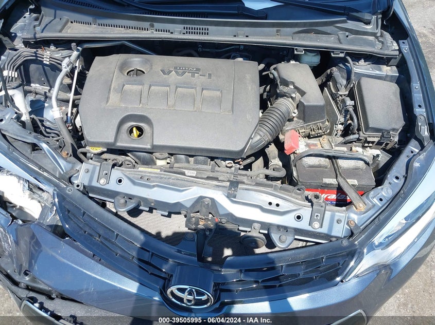 2016 Toyota Corolla S Plus VIN: 2T1BURHE8GC496487 Lot: 39505995