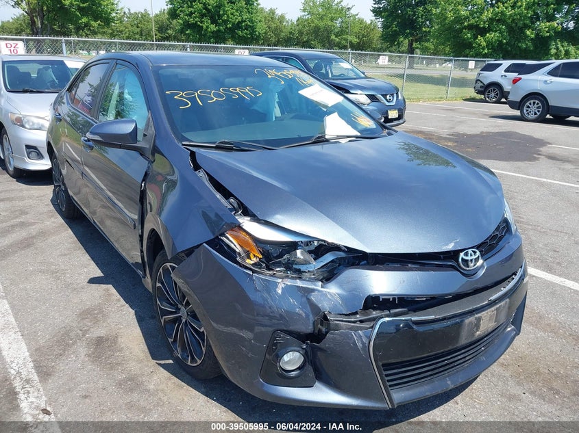2016 Toyota Corolla S Plus VIN: 2T1BURHE8GC496487 Lot: 39505995
