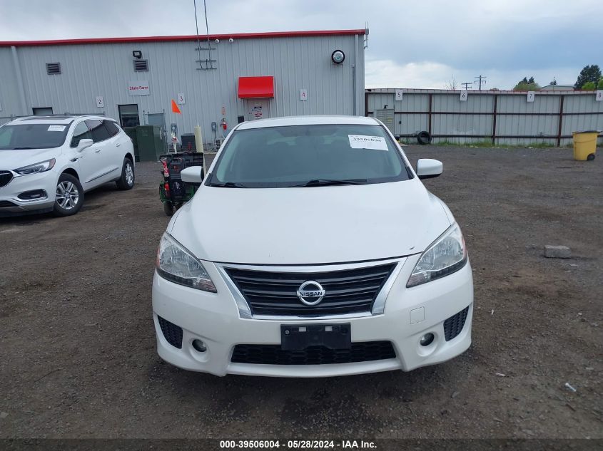 2013 Nissan Sentra Sr VIN: 3N1AB7AP5DL707111 Lot: 39506004