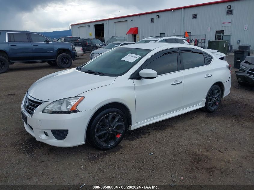 2013 Nissan Sentra Sr VIN: 3N1AB7AP5DL707111 Lot: 39506004