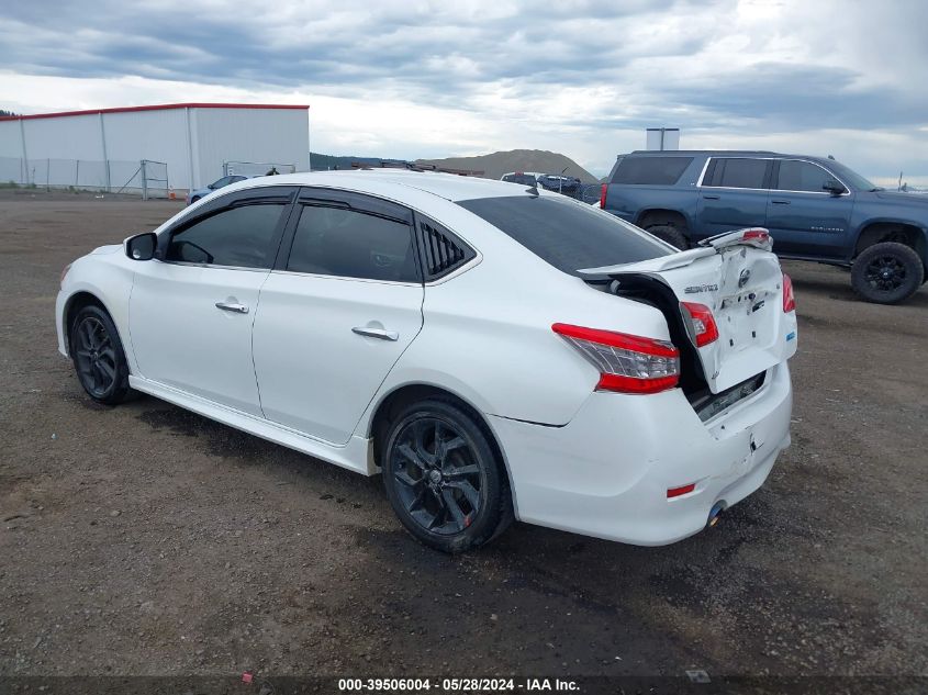 2013 Nissan Sentra Sr VIN: 3N1AB7AP5DL707111 Lot: 39506004