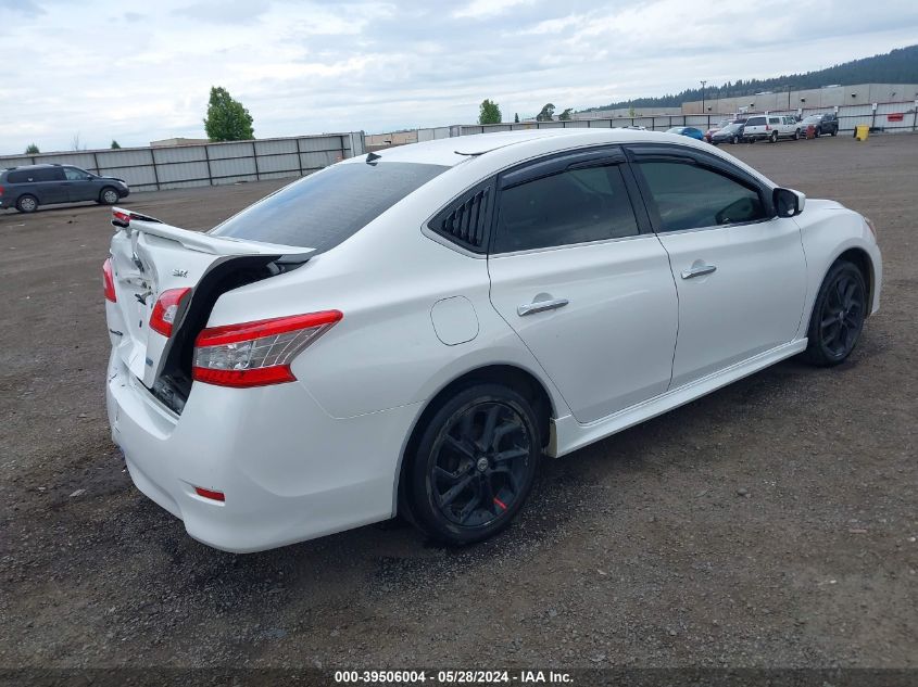 2013 Nissan Sentra Sr VIN: 3N1AB7AP5DL707111 Lot: 39506004