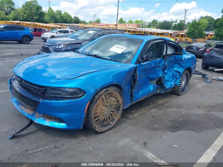 2015 Dodge Charger Sxt VIN: 2C3CDXHG2FH836946 Lot: 39506006