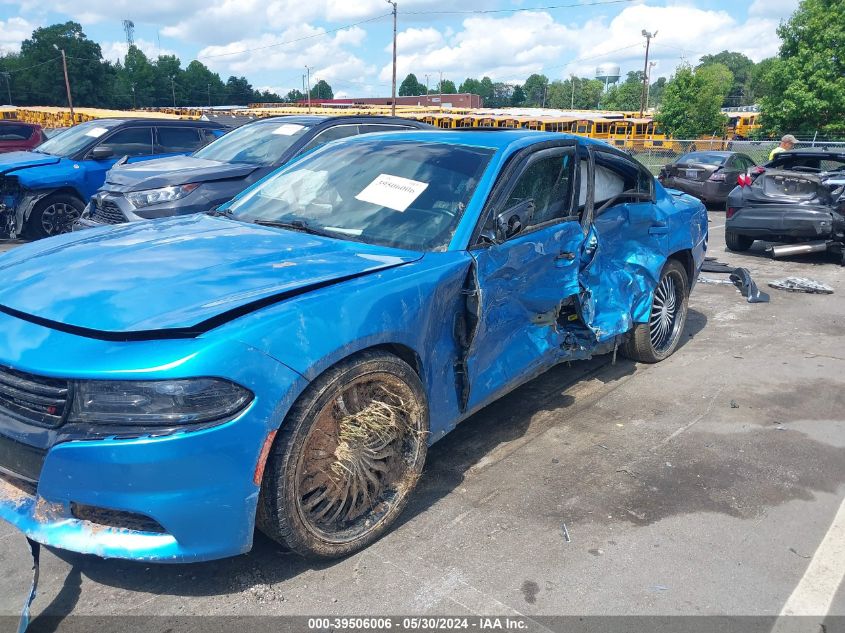 2015 Dodge Charger Sxt VIN: 2C3CDXHG2FH836946 Lot: 39506006