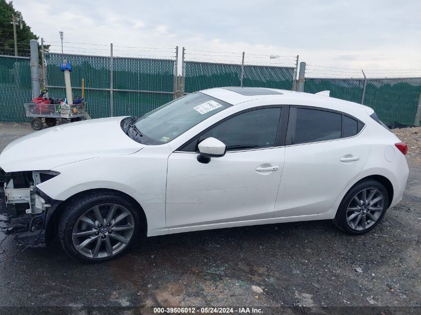 2018 Mazda Mazda3 Grand Touring VIN: 3MZBN1M3XJM169779 Lot: 39506012