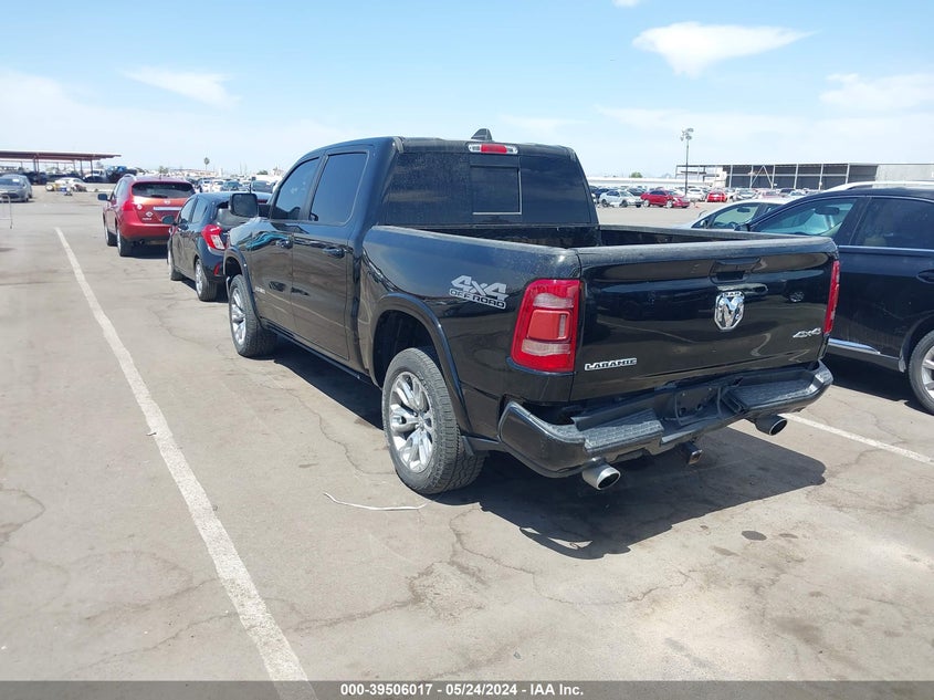 VIN 1C6SRFJT7LN301809 2020 RAM 1500 LARAMIE  4X4 "57" BOX