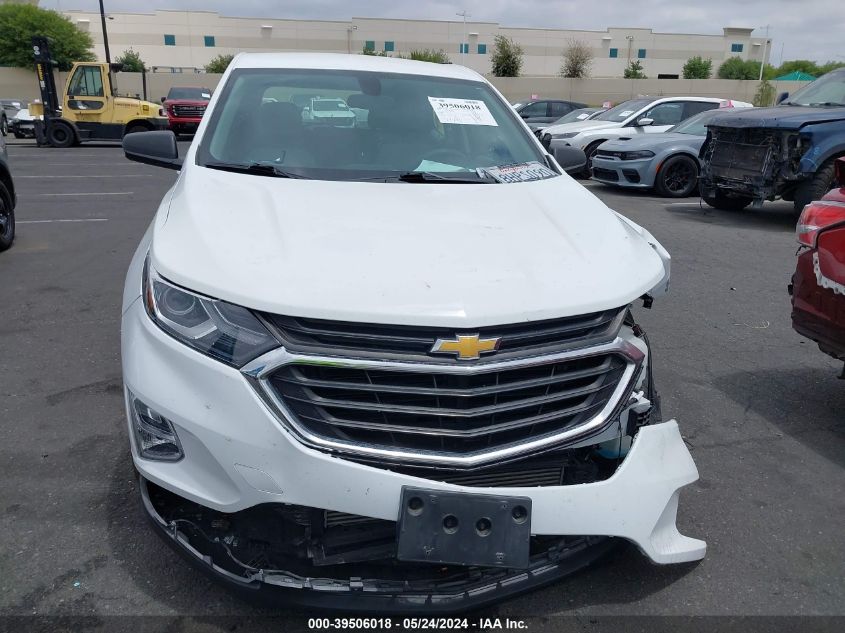 2019 Chevrolet Equinox Ls VIN: 3GNAXHEV7KS586038 Lot: 39506018