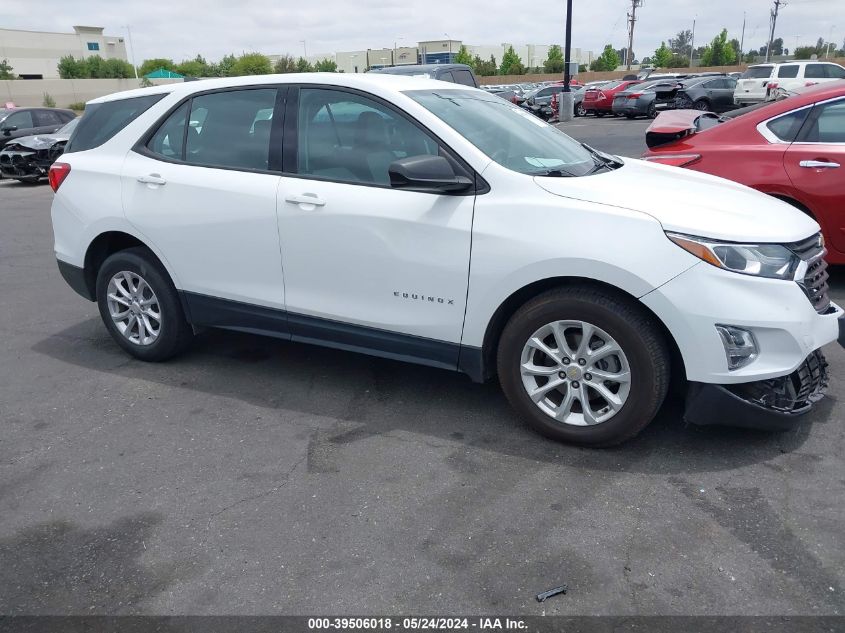 2019 Chevrolet Equinox Ls VIN: 3GNAXHEV7KS586038 Lot: 39506018