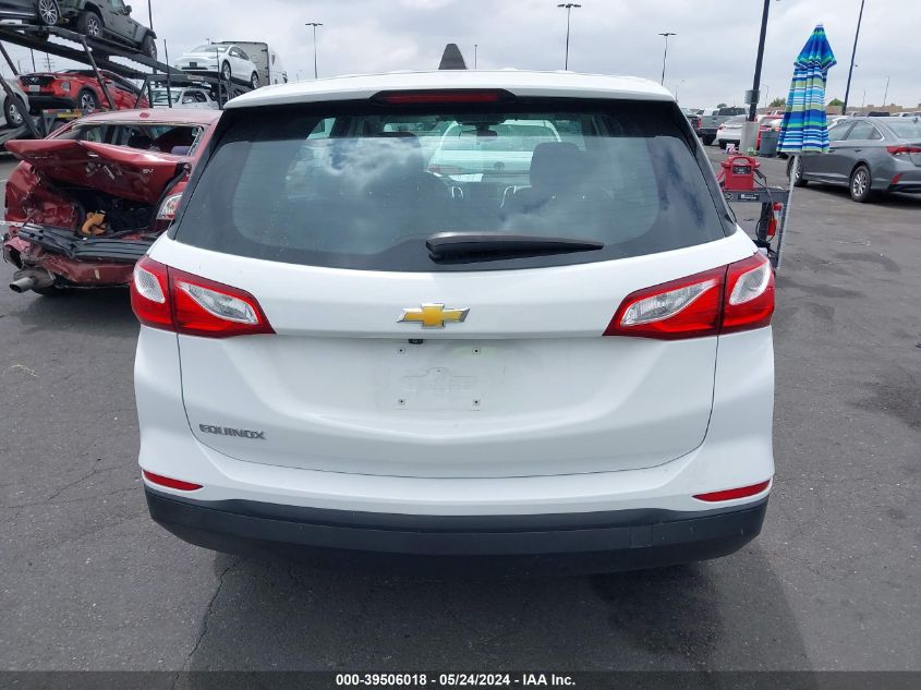 2019 Chevrolet Equinox Ls VIN: 3GNAXHEV7KS586038 Lot: 39506018
