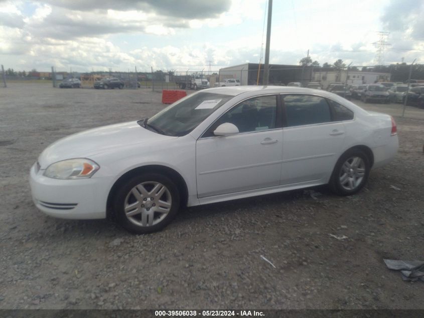 2012 Chevrolet Impala Lt VIN: 2G1WG5E33C1188620 Lot: 39506038