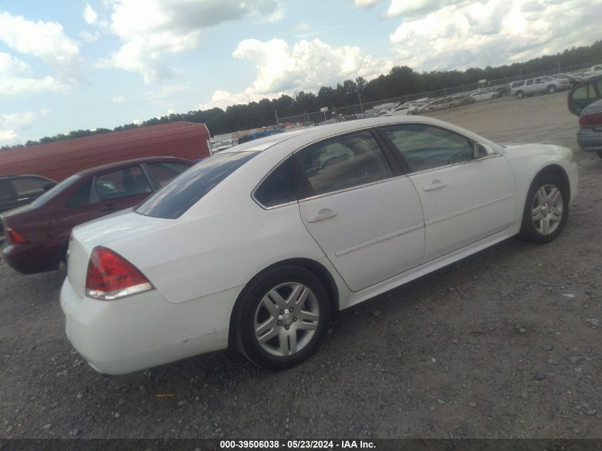 2012 Chevrolet Impala Lt VIN: 2G1WG5E33C1188620 Lot: 39506038