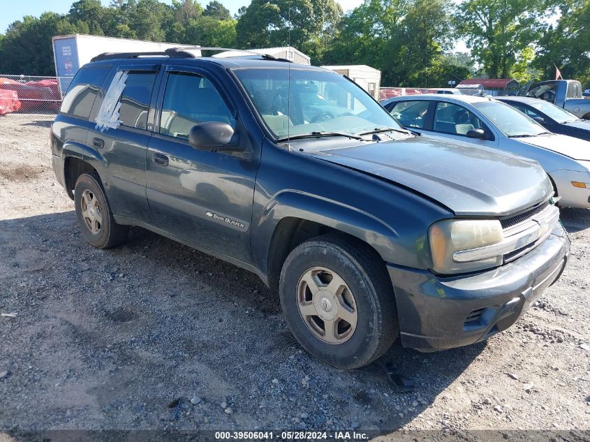 2003 Chevrolet Trailblazer Ls VIN: 1GNDS13S83229899 Lot: 39506041