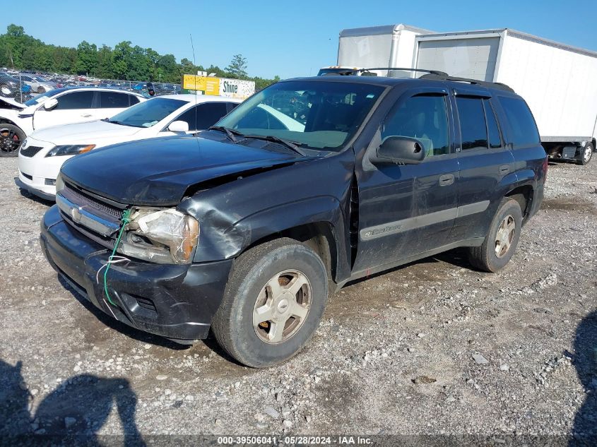 2003 Chevrolet Trailblazer Ls VIN: 1GNDS13S83229899 Lot: 39506041