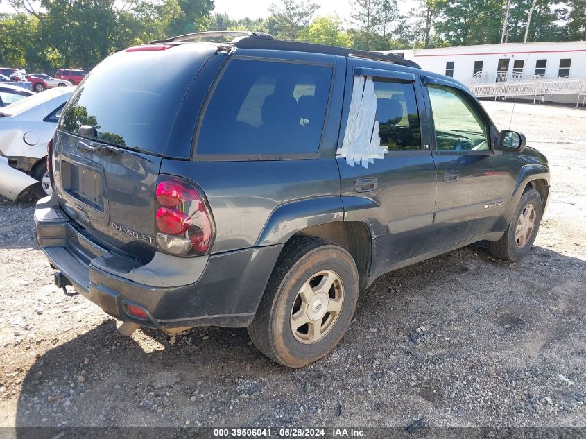 2003 Chevrolet Trailblazer Ls VIN: 1GNDS13S83229899 Lot: 39506041