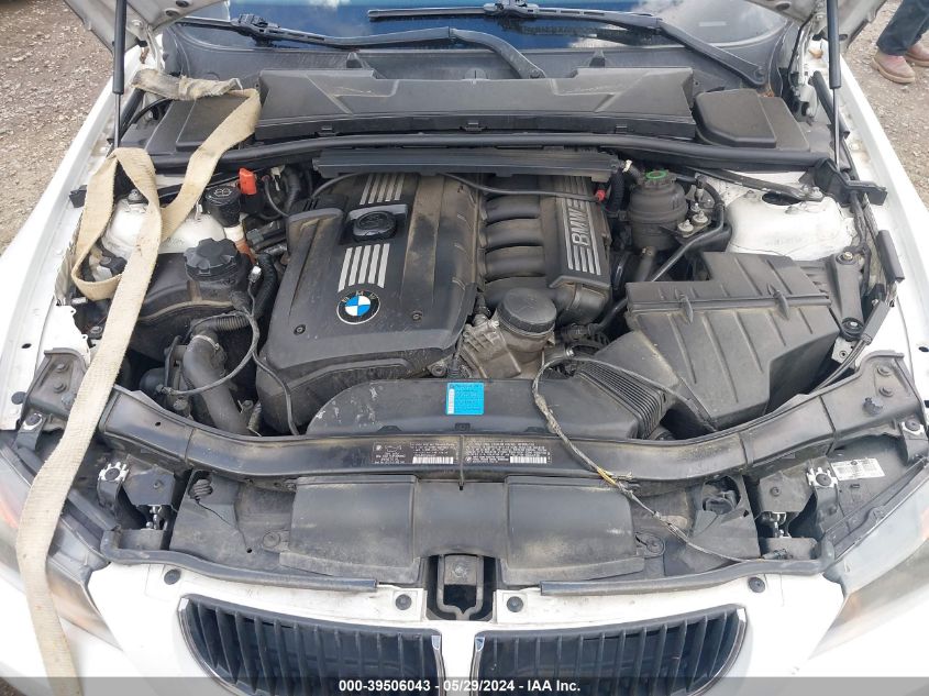 2008 BMW 328I VIN: WBAVC535X8FZ86337 Lot: 39506043