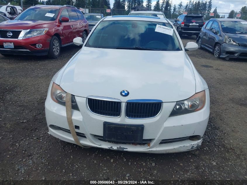 2008 BMW 328I VIN: WBAVC535X8FZ86337 Lot: 39506043