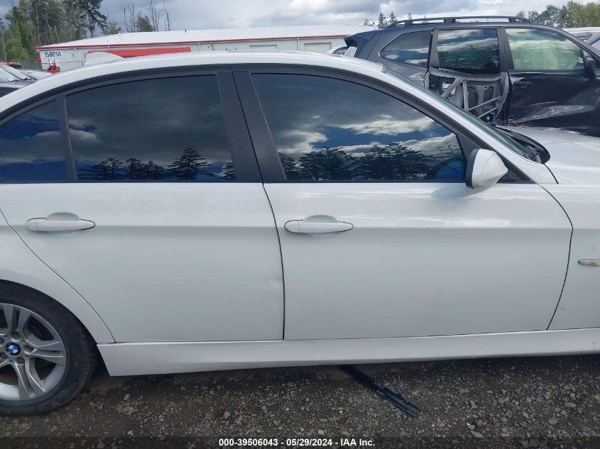 2008 BMW 328I VIN: WBAVC535X8FZ86337 Lot: 39506043