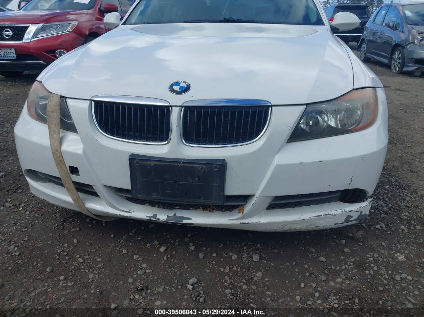 2008 BMW 328I VIN: WBAVC535X8FZ86337 Lot: 39506043