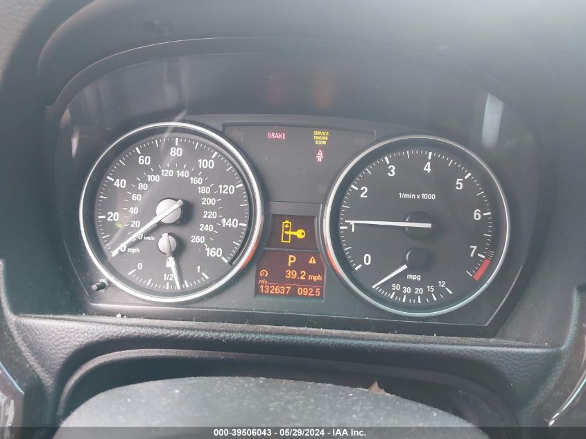 2008 BMW 328I VIN: WBAVC535X8FZ86337 Lot: 39506043