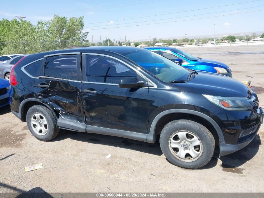 2015 Honda Cr-V Lx VIN: 5J6RM4H31FL076510 Lot: 39506044