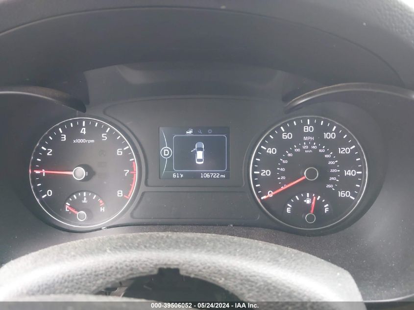 2016 Kia Optima Lx VIN: 5XXGT4L3XGG059181 Lot: 39506052