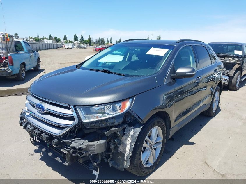 2017 Ford Edge Sel VIN: 2FMPK4J93HBC31896 Lot: 39506066