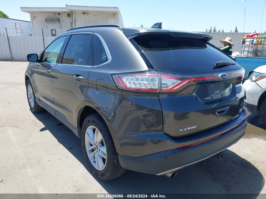 2017 Ford Edge Sel VIN: 2FMPK4J93HBC31896 Lot: 39506066