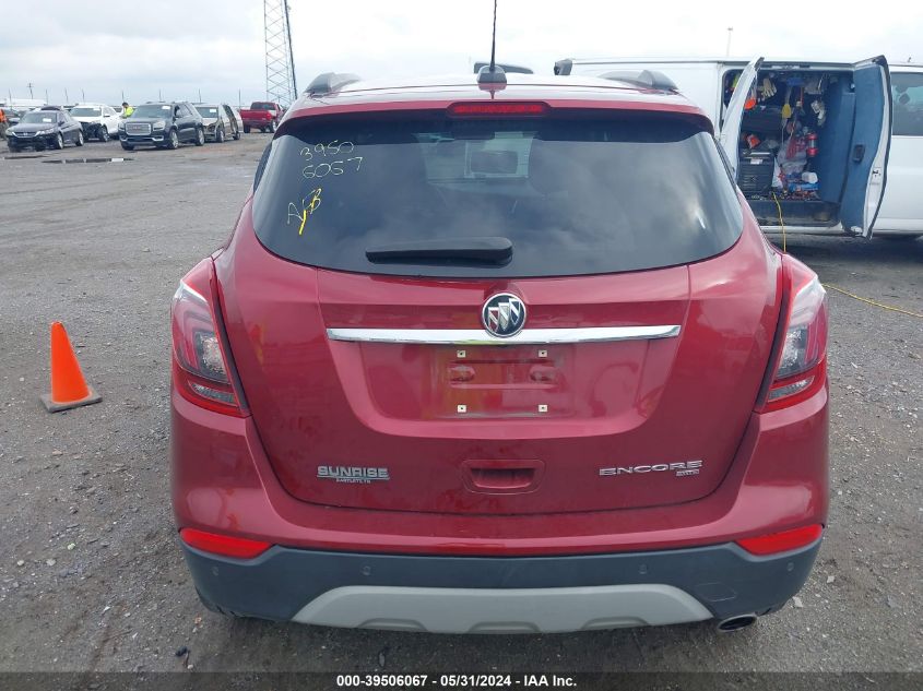 2022 Buick Encore Awd Preferred VIN: KL4CJESM7NB516546 Lot: 39506067