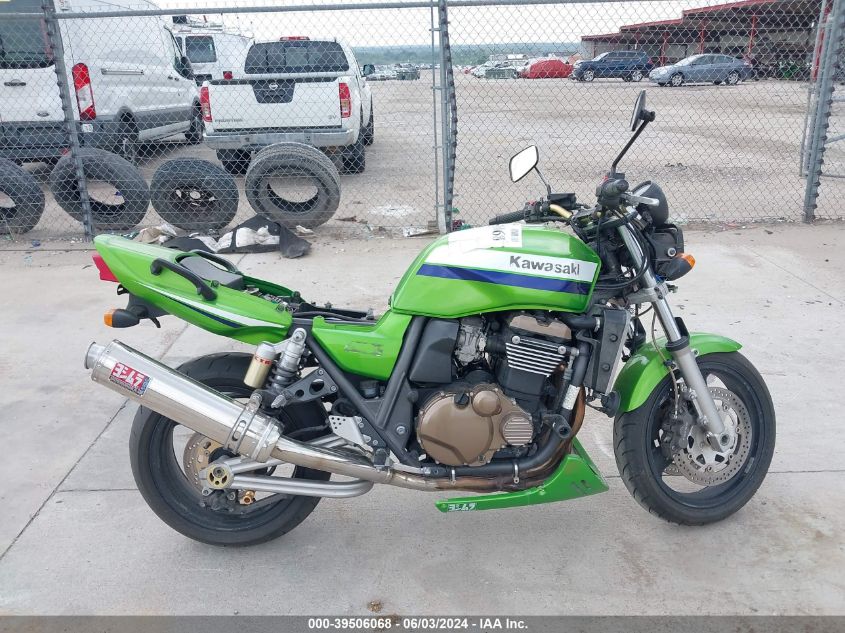 2005 Kawasaki Zr1200 A VIN: JKAZR9A115A040124 Lot: 39506068