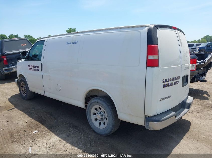 2009 Chevrolet Express 1500 Work Van VIN: 1GCFG15X091154393 Lot: 39506070