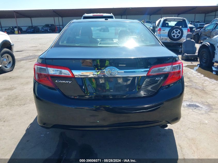 2013 Toyota Camry Xle VIN: 4T4BF1FKXDR319542 Lot: 39506071