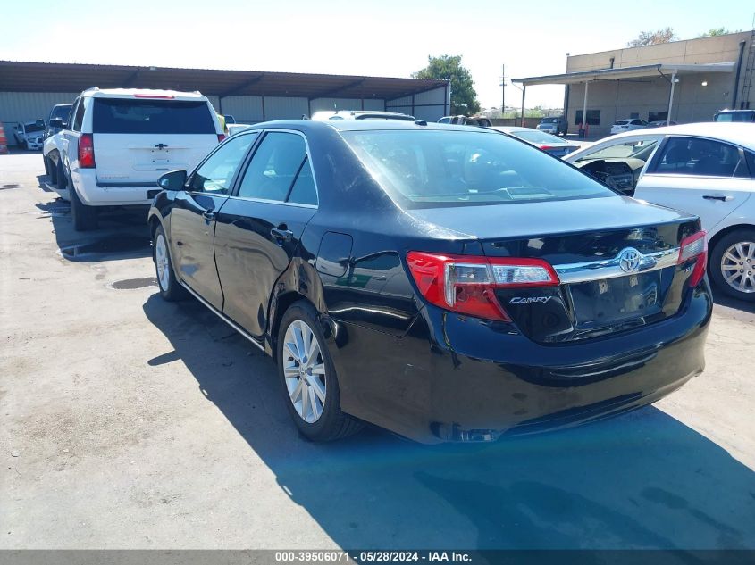 2013 Toyota Camry Xle VIN: 4T4BF1FKXDR319542 Lot: 39506071