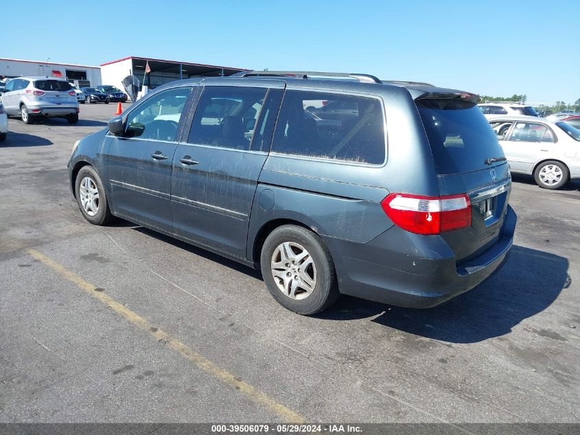 2005 Honda Odyssey Ex-L VIN: 5FNRL38765B128835 Lot: 39506079