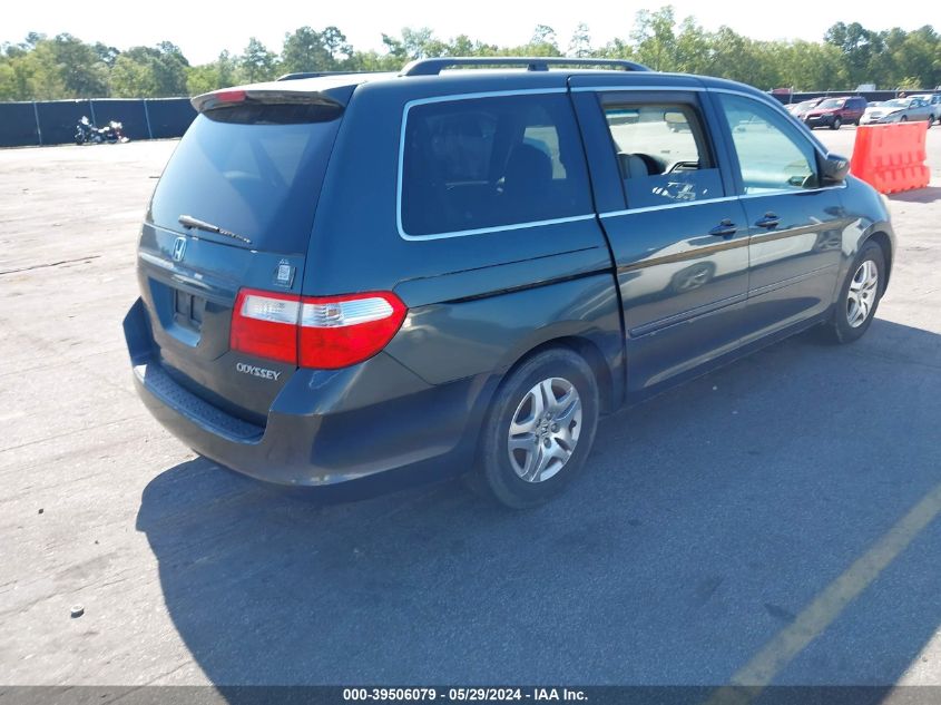 2005 Honda Odyssey Ex-L VIN: 5FNRL38765B128835 Lot: 39506079