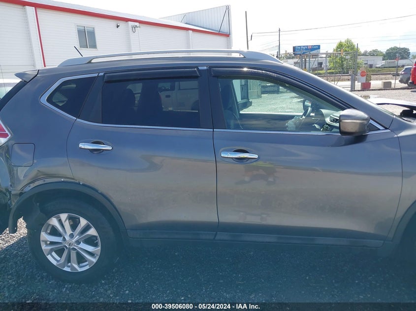 2015 Nissan Rogue Sv VIN: 5N1AT2MT6FC825605 Lot: 39506080