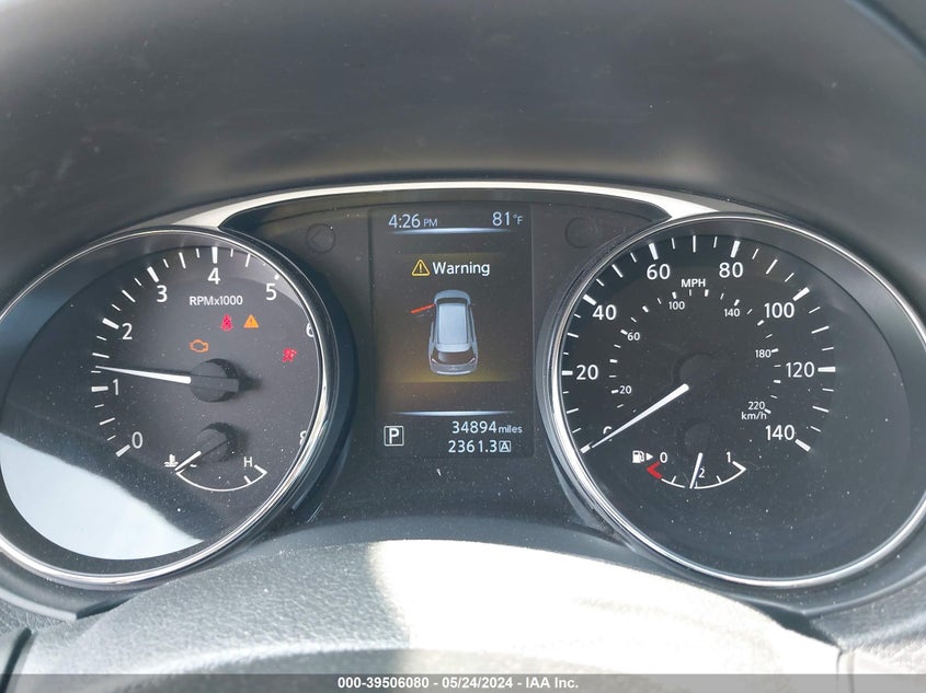 2015 Nissan Rogue Sv VIN: 5N1AT2MT6FC825605 Lot: 39506080