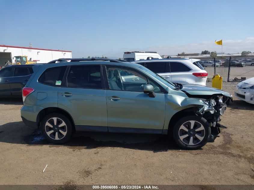 2017 Subaru Forester 2.5I Premium VIN: JF2SJAEC9HH487759 Lot: 39506085