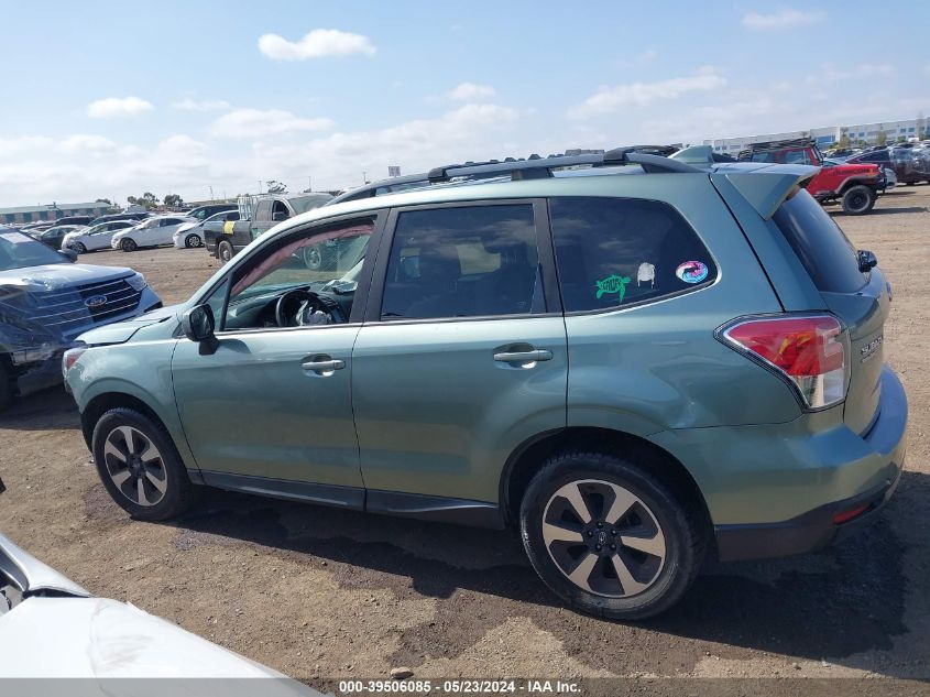 2017 Subaru Forester 2.5I Premium VIN: JF2SJAEC9HH487759 Lot: 39506085