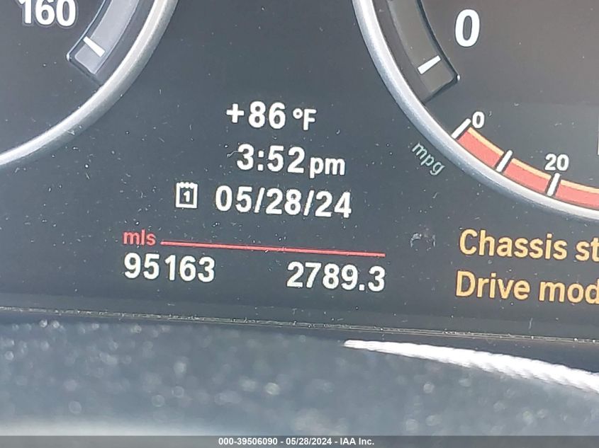 2011 BMW X3 xDrive35I VIN: 5UXWX7C59BL733444 Lot: 39506090