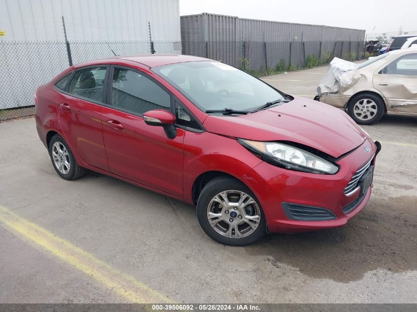 2015 Ford Fiesta Se VIN: 3FADP4BJXFM164054 Lot: 39506092