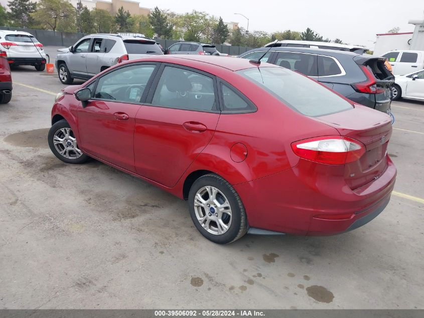 2015 Ford Fiesta Se VIN: 3FADP4BJXFM164054 Lot: 39506092