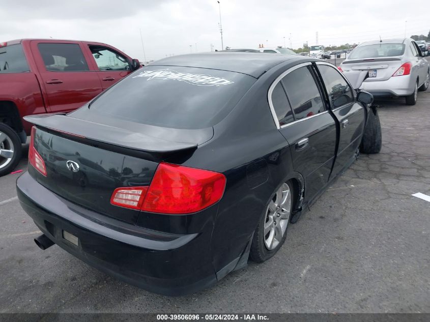 2003 Infiniti G35 VIN: JNKCV51E53M330895 Lot: 39506096